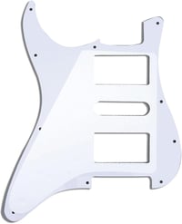 Pickguard Musiclily Pro HSH pentru chitară Fender Stratocaster, 4 straturi - vintage tortoiseshell 3