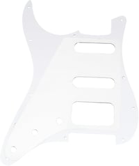 Musiclily Pro 11 Lyuk Stratocaster Pickguard Tortoise 4-Réteg Fender Kompatibilis 3