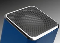 Reproduktor MusicMan MA (MP3 prehrávač, zvuková stanica a rádio, USB, Line-In) modrý, 160 mm 3