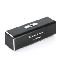 Prenosný reproduktor MusicMan MA Soundstation, FM rádio, MP3 prehrávač, USB, MicroSD – čierny 1