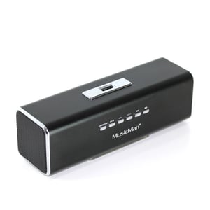 Prijenosni zvučnik MusicMan MA Soundstation, FM radio, MP3 player, USB, MicroSD - crni