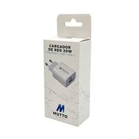Încărcător USB-C MUTTO 20W, Încărcare Rapidă, Adaptor Rețea cu 2 Porturi USB-C + USB-A pentru iPhone 17 16 15 14 13, Samsung, Xiaomi, iPad, Tablete 6