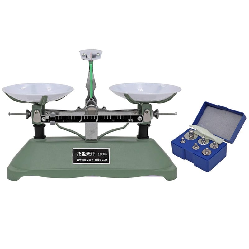 Cântar mecanic MUYIRTED 200g cu greutăți de calibrare 5-100g