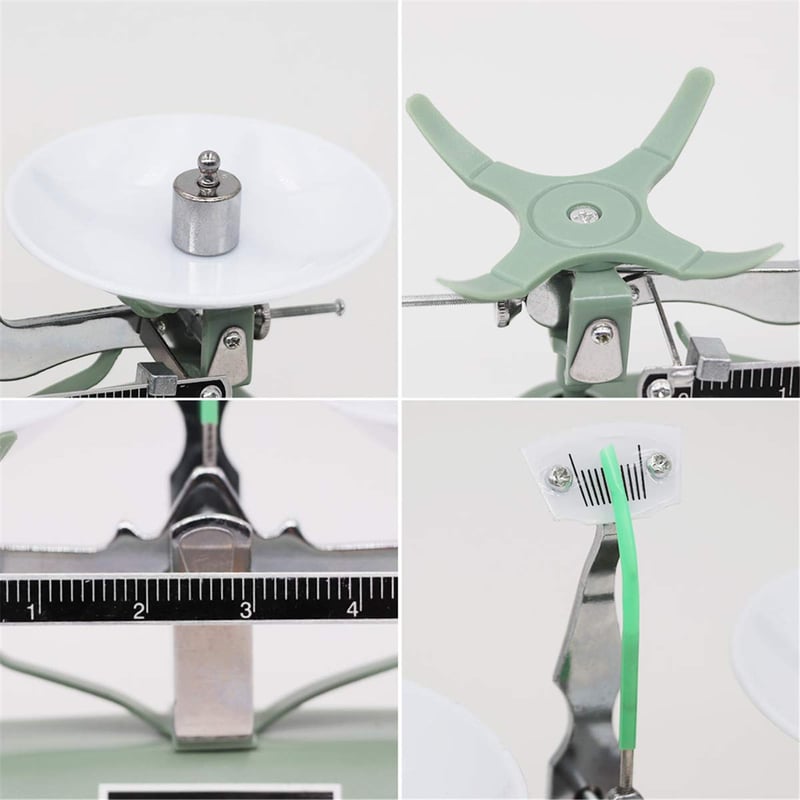 Cântar mecanic MUYIRTED 200g cu greutăți de calibrare 5-100g