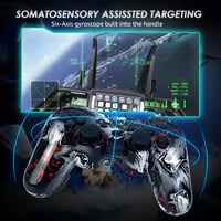 MUZELI PS3 Wireless Controller 2db Töltőkábellel Vibráció Funkcióval 6
