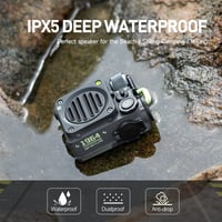 Muzen Wild Mini vízálló Bluetooth hangszóró, hordozható outdoor speaker utazáshoz 4