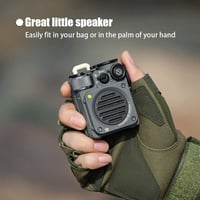 Muzen Wild Mini vízálló Bluetooth hangszóró, hordozható outdoor speaker utazáshoz 2