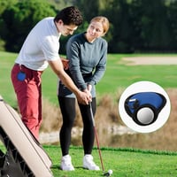 MUZHUPGUZ 4 db Golf Labda Tisztító Táska Karabinerrel Vízálló 7