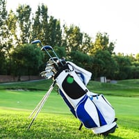 MUZHUPGUZ 4 db Golf Labda Tisztító Táska Karabinerrel Vízálló 6