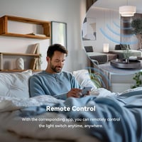 MVAVA Matter Kompatibilis Mini WiFi Okoskapcsoló Relé Modul - Intelligens Otthon Átalakító Alexa, Google Home és Home Assistant Támogatással 5