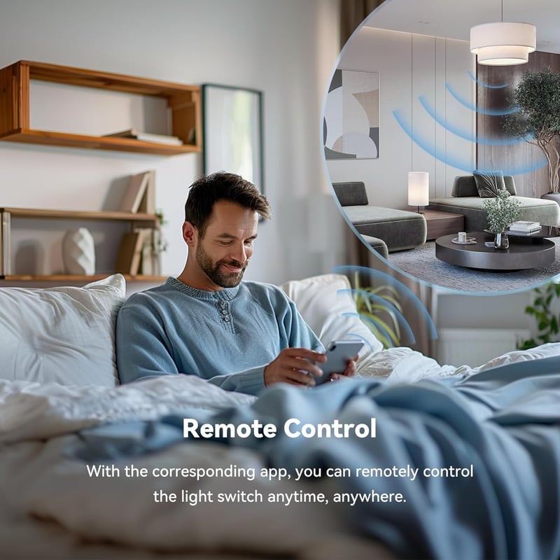 MVAVA Matter Kompatibilis Mini WiFi Okoskapcsoló Relé Modul - Intelligens Otthon Átalakító Alexa, Google Home és Home Assistant Támogatással