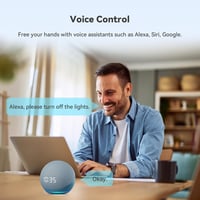 MVAVA Matter Kompatibilis Mini WiFi Okoskapcsoló Relé Modul - Intelligens Otthon Átalakító Alexa, Google Home és Home Assistant Támogatással 4