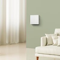 MVAVA WiFi Okos Fali Kapcsoló - Alexa, Google Home és Tuya Kompatibilis, Kétgombos Egypólusú Süllyesztett Kivitel, Fehér, 86mm, 250V 4