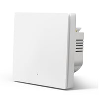 MVAVA ZigBee Okos Fali Kapcsoló, Alexa és Google Home Kompatibilis, Tuya Vezérelhető, 86mm Süllyesztett Kivitel, Fehér, Egypólusú 1