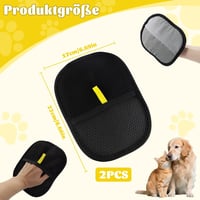 MWRWRR Dupla Oldalas Szőreltávolító Kesztyű Kutyákhoz és Macskákhoz 2db 4