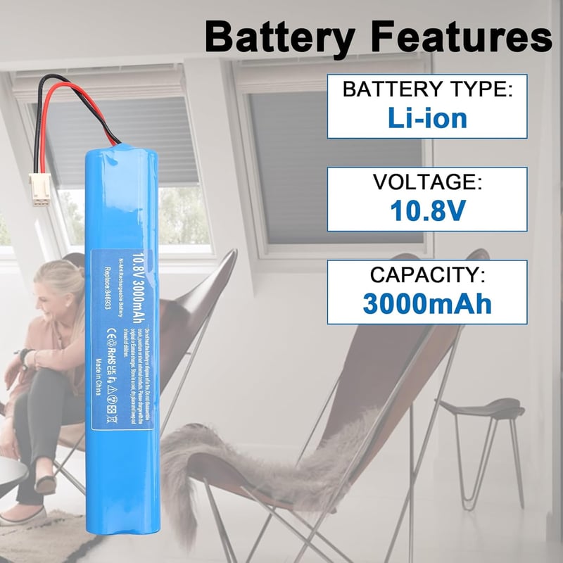 MXJFYY 10.8V 3000mAh NI-MH Akkumulátor Velux Roletta Meghajtóhoz