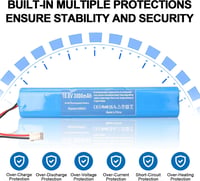 MXJFYY 10.8V 3000mAh NI-MH Akkumulátor Velux Roletta Meghajtóhoz 6