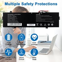 MXJFYY 11.55V 3896mAh Li-ion Laptop Akkumulátor Medion E16401 E16402 E15303 Sorozathoz 6