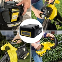 MXJFYY 18V 5000mAh Kärcher akkumulátor, 5Ah lítium-ion, összes 18V szerszámhoz 6