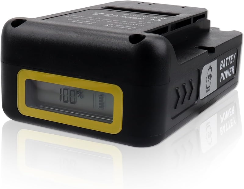 MXJFYY 18V 5000mAh Kärcher akkumulátor, 5Ah lítium-ion, összes 18V szerszámhoz