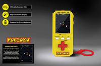 MY ARCADE Pac-Man Pixel Player oficiálne licencovaná prenosná arkádová konzola na kľúče pre deti aj dospelých 5