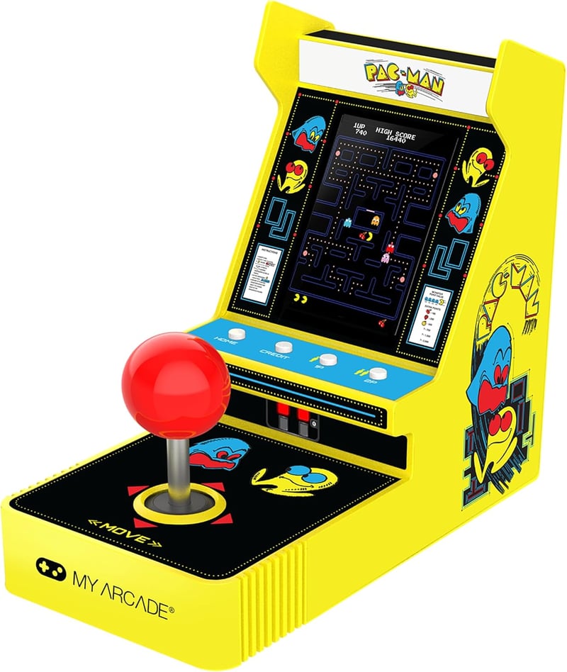 MY ARCADE Pacman Retro Joystick Player Gamepad Klasszikus Arcade Játékpad