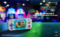 MY ARCADE Pixel Pocket Tetris mini hordozható retro konzol zsebben egy méret 4
