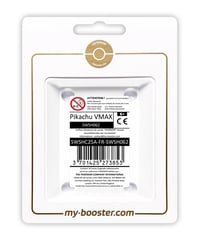 My-booster Pikachu VMAX SWSH062 Klasická kolekcia Full Art - Ultraboost X Sword & Shield Celebrations 25 rokov - 10 ks francúzskych Pokémon kariet 2