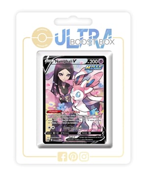 my-booster Pokémon Sylveon V TG14/TG30 Galerija kartica – Ultraboost X Sword & Shield 9 Brilliant Stars – 10 francuskih Pokémon kartica