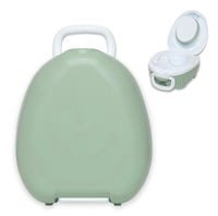 Ghișeu Portabil pentru Copii My Carry Potty – Verde Pastel – Oliță Premiată pentru Cei Mici, Ușor de Transportat Oriunde 1