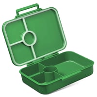 Cutie de prânz Vesperbox BIA pentru copii - Cutie compartimentată pentru școală și grădiniță, fără BPA, etanșă, verde 7
