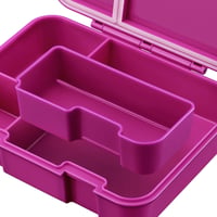 Vesperbox Jin Bento kutija za užinu s pregradama za djecu – Školska kutija za ručak za vrtićarce i školarce – Za djevojčice i dječake 7