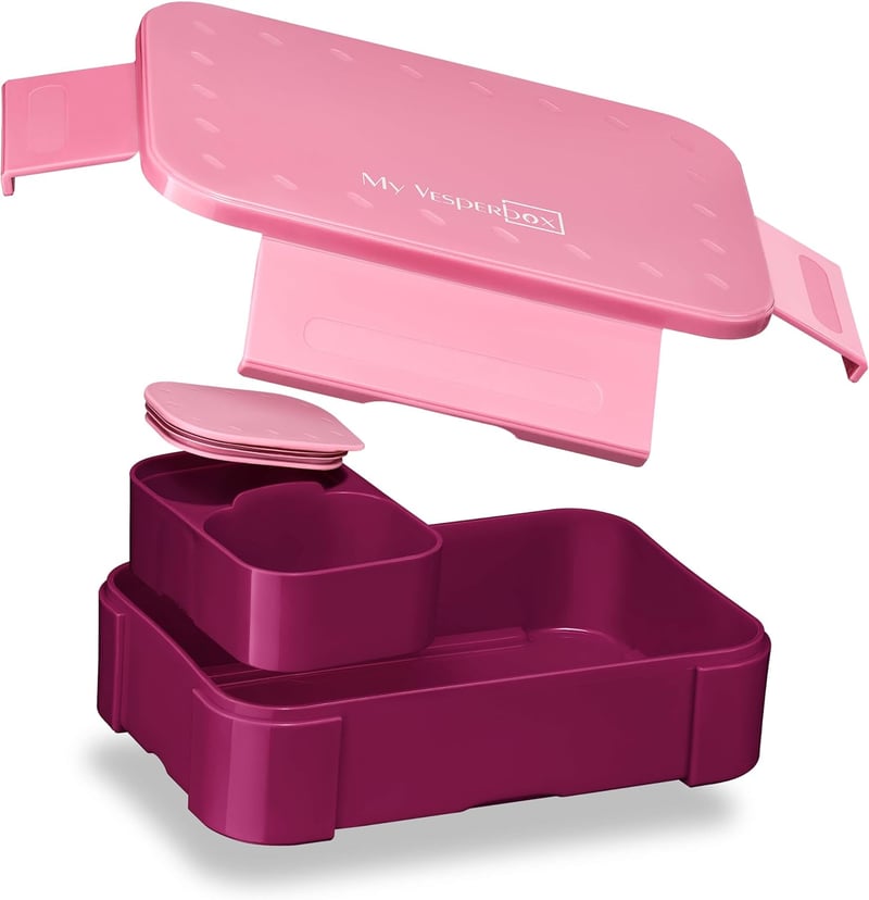 My Vesperbox Mini Lite Bento Box Gyerekeknek Rózsaszín-Lila - Pink - Purple