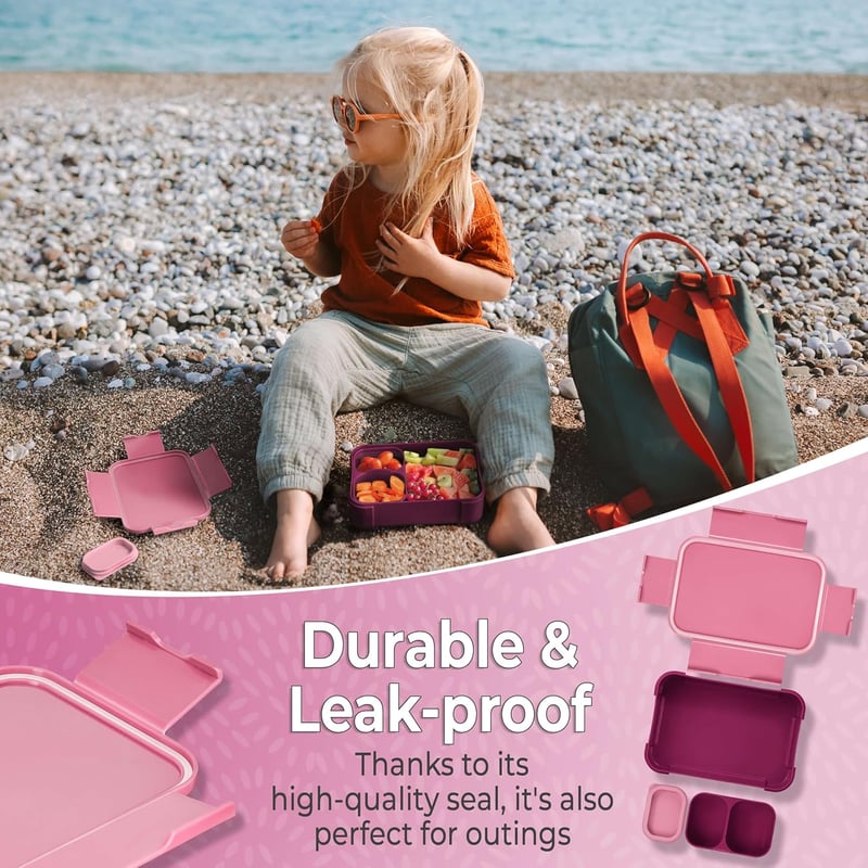 My Vesperbox Mini Lite Bento Box Gyerekeknek Rózsaszín-Lila - Pink - Purple