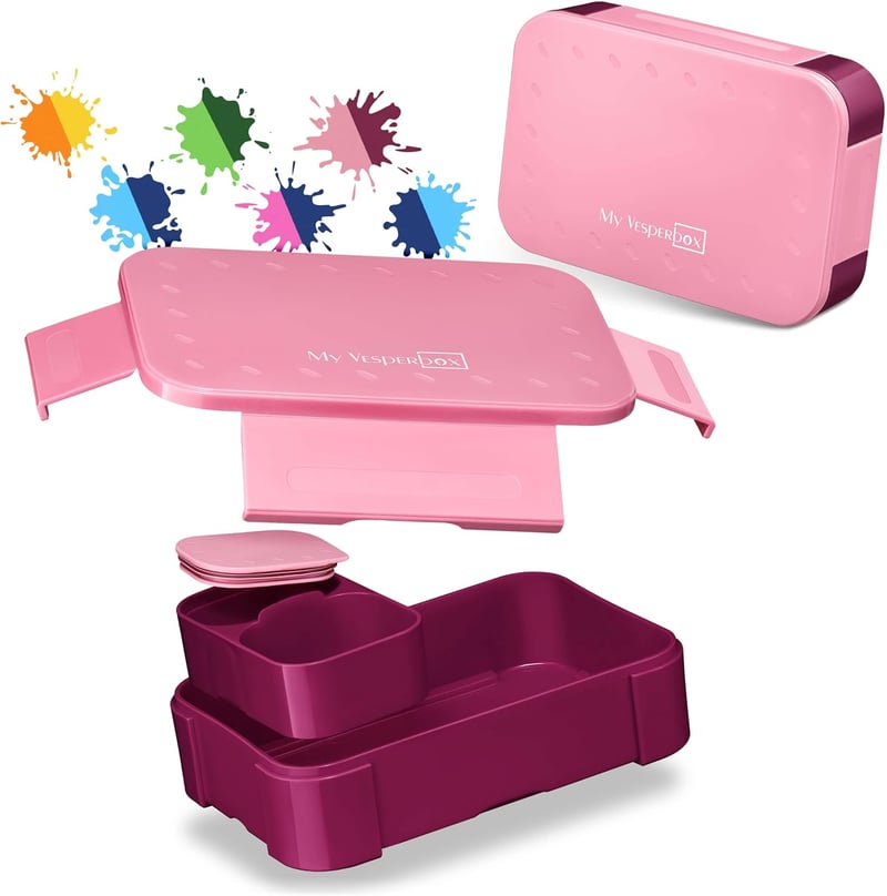 My Vesperbox Mini Lite Bento Box Gyerekeknek Rózsaszín-Lila - Pink - Purple