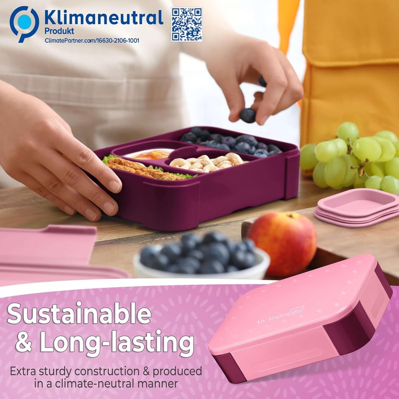 My Vesperbox Mini Lite Bento Box Gyerekeknek Rózsaszín-Lila - Pink - Purple