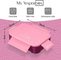 My Vesperbox Mini Lite Bento Box Gyerekeknek Rózsaszín-Lila - Pink - Purple 2