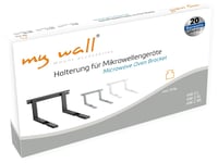 Suport universal de perete pentru cuptor cu microunde My Wall HW2WL – Alb 3