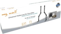 Suport universal pentru soundbar My Wall HZ32-2L, pentru televizoare de 90 inchi, înclinabil și rotativ, capacitate de încărcare 15 kg 6