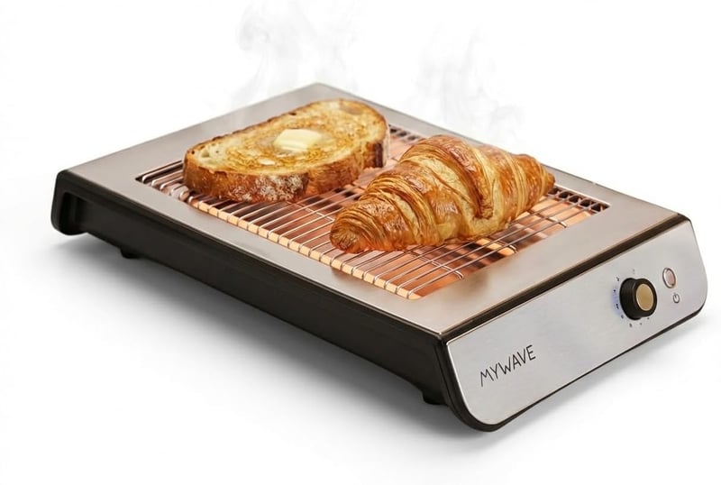 My Wave Lapos Kenyérpirító 900W Állítható Hőmérséklet 6 Fokozat