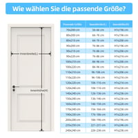 MYCARBON Magnetická sieťka proti hmyzu na dvere 75x200 cm biela, priedušná závesná sieťka proti komárom a muchám 6