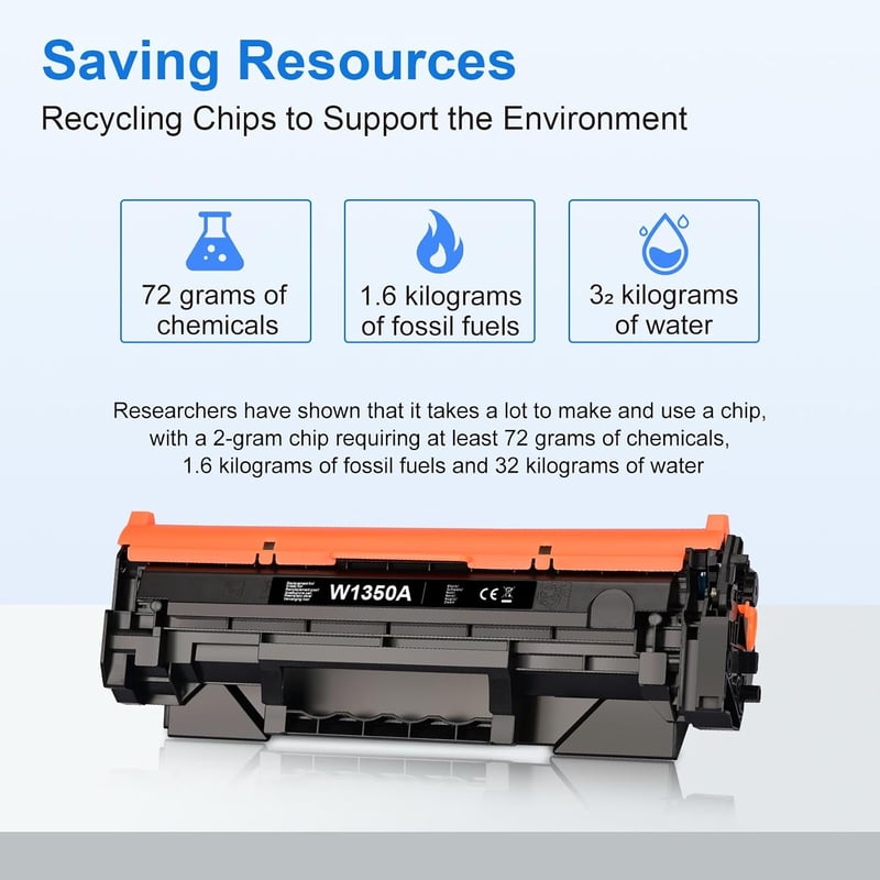 Toner compatibil MYCARTRIDGE 135A 135X pentru HP LaserJet M234DW M234SDWE M234SDN M209DWE 2x negru, fără chip