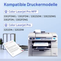 MYCARTRIDGE HP 219X (W2190X/W2190A) náhradná sada tonerov s čipom, 4 ks – HP Color LaserJet Pro 3302 2