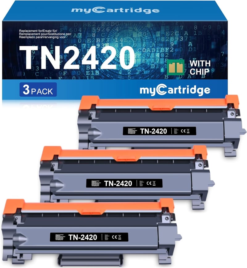MYCARTRIDGE TN-2420 kompatibilis toner Brother MFC-L2710dw / HL-L2350dw készülékekhez, 3 db