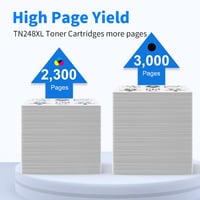 MYCARTRIDGE TN248XL Kompatibilis Brother toner 4 pack CMYK TN248 TN-248 MFC-L3760CDW DCP-L3560CDW MFC-L3740CDW 3