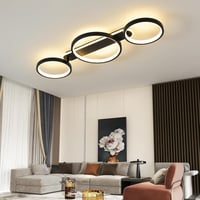 MYCUL LED Mennyezeti Lámpa Dimmelhető Távirányítóval 3 Izzós 36W 78cm 3