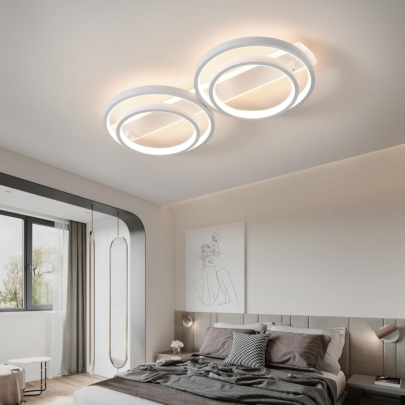 MYCUL LED Mennyezeti Lámpa Dimmelhető Távirányítóval App Vezérléssel 48W - White