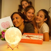 Mydethun Hold Lámpa USB Töltéses Érintésvezérlés Meleg Hideg Fehér Fény 7