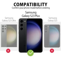 MyGadget Cord Case puzdro na Samsung Galaxy S23 Plus - Matný silikónový nárazuvzdorný kryt s popruhom na krk - Čierne 2
