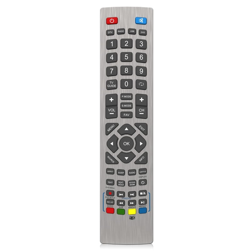 Náhradný diaľkový ovládač MYHGRC pre Sharp Aquos TV LC32HG5341K LC40FG5342E LC43UI7252E LC50UI7252E LC55UI7252E LC65UI7252E kompatibilný ovládač